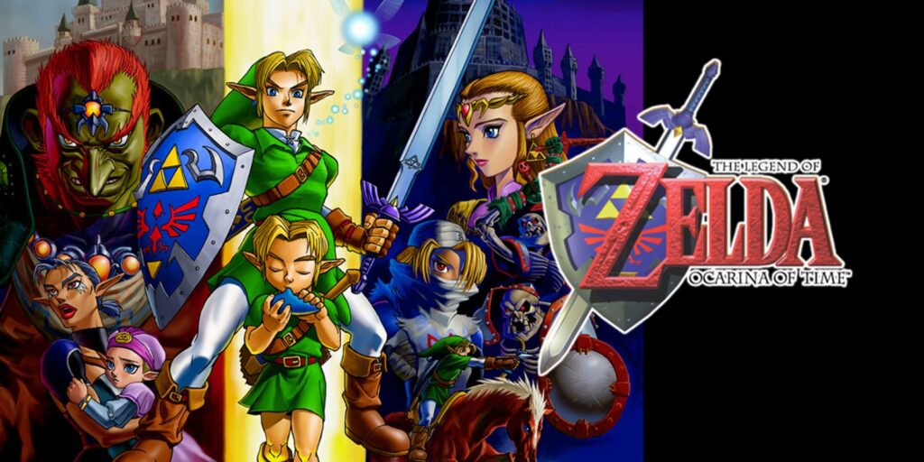 The Legend of Zelda Ocarina of Time from one of the best Zelda games