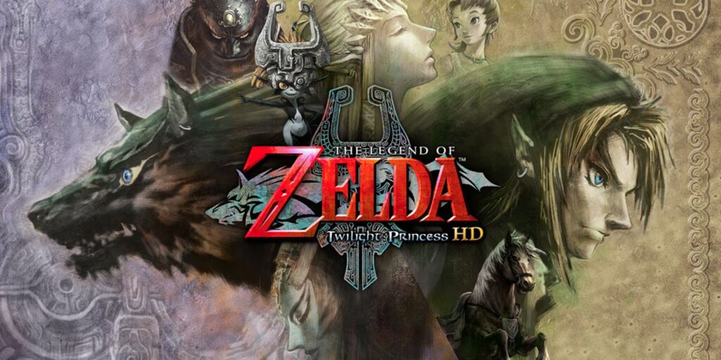 The Legend of Zelda Twilight Princess art from one of the best Zelda Games