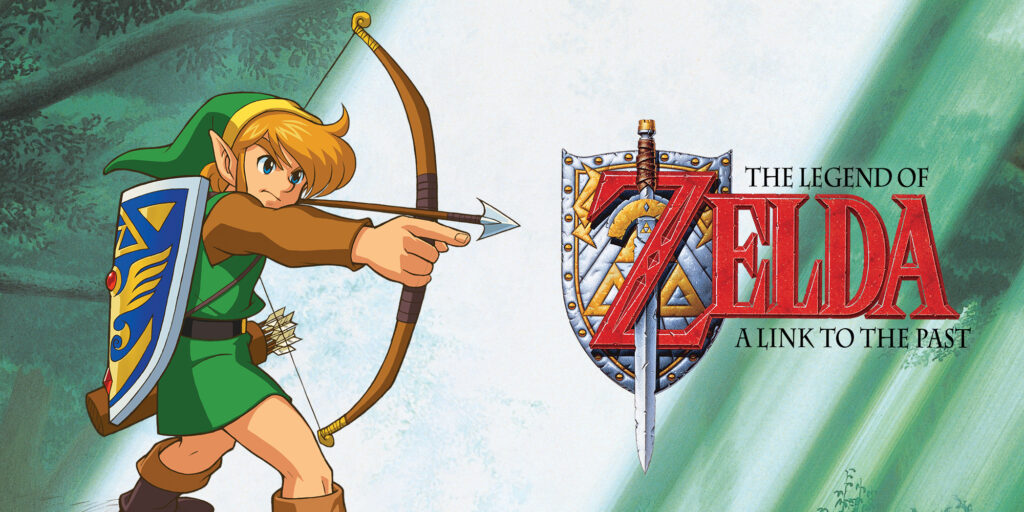 The Legend of Zelda a Link to the Past boxart from the best Zelda games